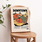 'Downtown Fruitmarket' Colorful Print - Art Prints - Kinder Planet Company