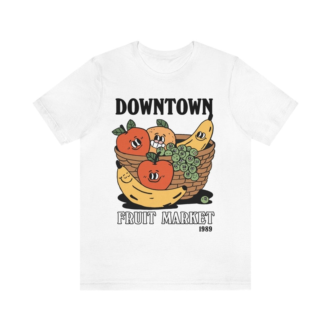 'Downtown Fruitmarket' Tshirt - T-shirts - Kinder Planet Company