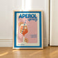Framed "Aperol Spritz" Print - Framed Prints - Kinder Planet Company
