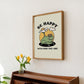 Framed "Be Happy With Who You Are" Print - Framed Prints - Kinder Planet Company