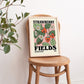 Framed "Strawberry Fields" Print - Framed Prints - Kinder Planet Company