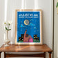 Framed "Under The Same Moon" Print - Framed Prints - Kinder Planet Company