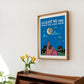 Framed "Under The Same Moon" Print - Framed Prints - Kinder Planet Company
