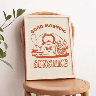 'Good Morning Sunshine' Print - Art Prints - Kinder Planet Company