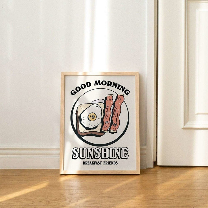 'Good Morning Sunshine' Wall Print - Art Prints - Kinder Planet Company