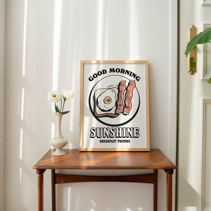 'Good Morning Sunshine' Wall Print - Art Prints - Kinder Planet Company