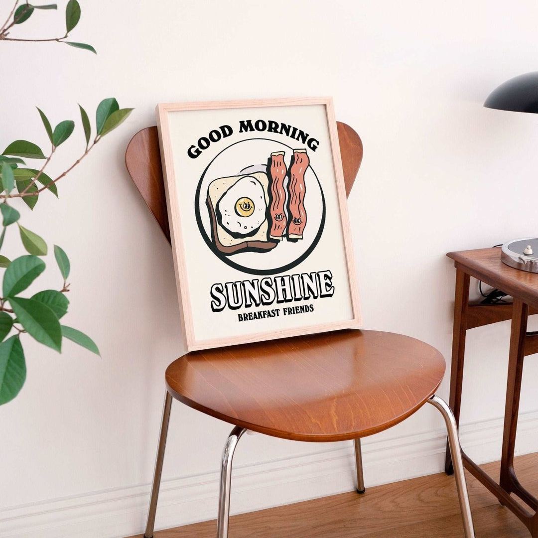 'Good Morning Sunshine' Wall Print - Art Prints - Kinder Planet Company