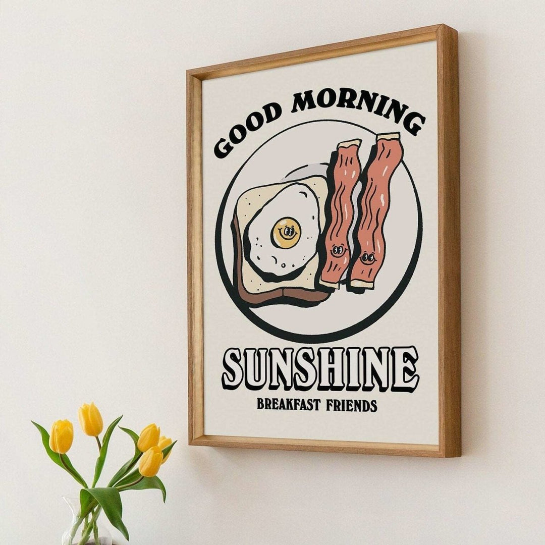 'Good Morning Sunshine' Wall Print - Art Prints - Kinder Planet Company