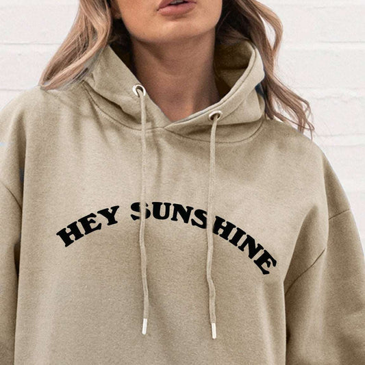 'Hey Sunshine' Hoodie - Sweatshirts & Hoodies - Kinder Planet Company