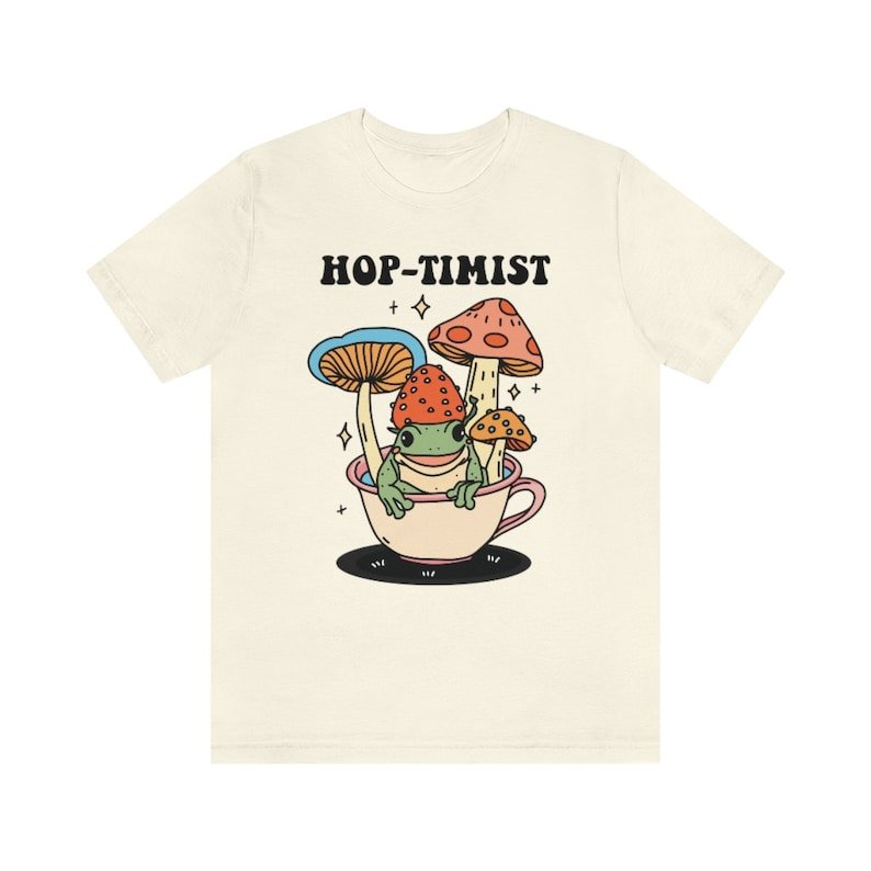 'Hop-Tomist' Frog Tshirt - T-shirts - Kinder Planet Company