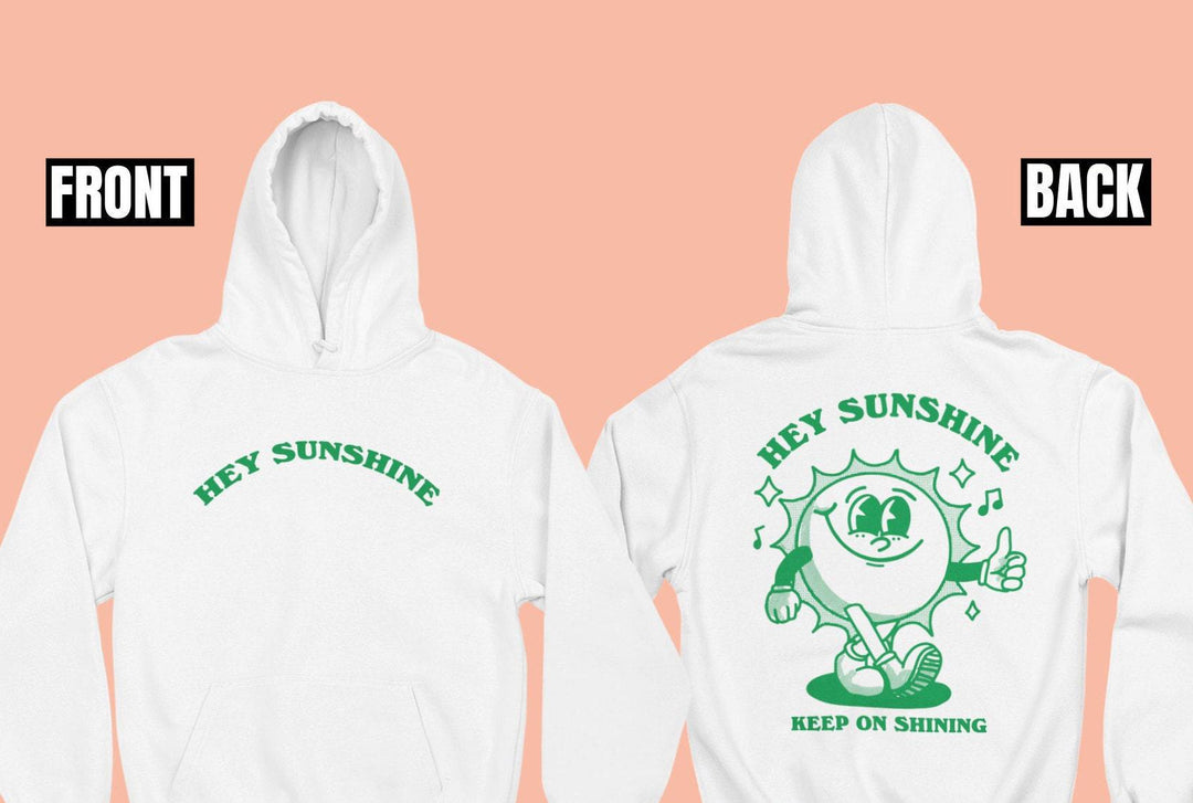 'Hey Sunshine' Retro Hoody