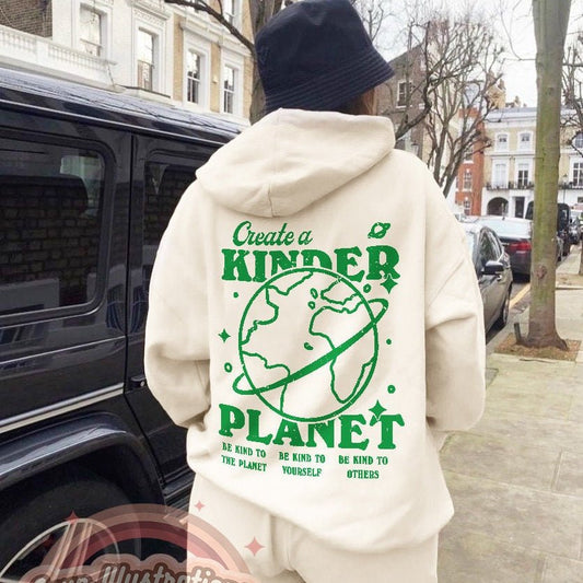 Sweatshirt & – Kinder Company Planet Hoodies