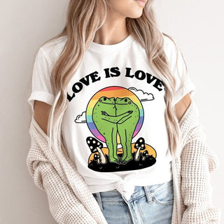 'Love Is Love' LGBTQ Tshirt - T-shirts - Kinder Planet Company