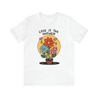 'Love Is The Answer' Tshirt - T-shirts - Kinder Planet Company