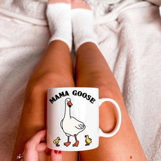 'Mama Goose' Cute Coffee Mug - Mugs - Kinder Planet Company