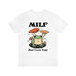 'Milf Man I Love Frogs' Funny Tshirt - T-shirts - Kinder Planet Company