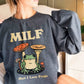 'Milf Man I Love Frogs' Sweatshirt - Sweatshirts & Hoodies - Kinder Planet Company