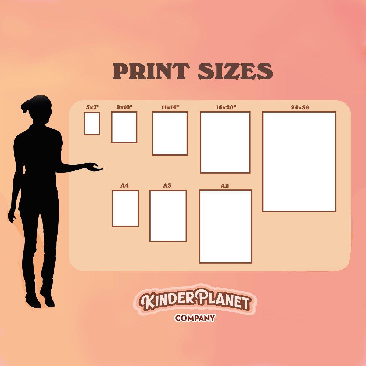 'Mojito' Retro Cocktail Print - Art Prints - Kinder Planet Company