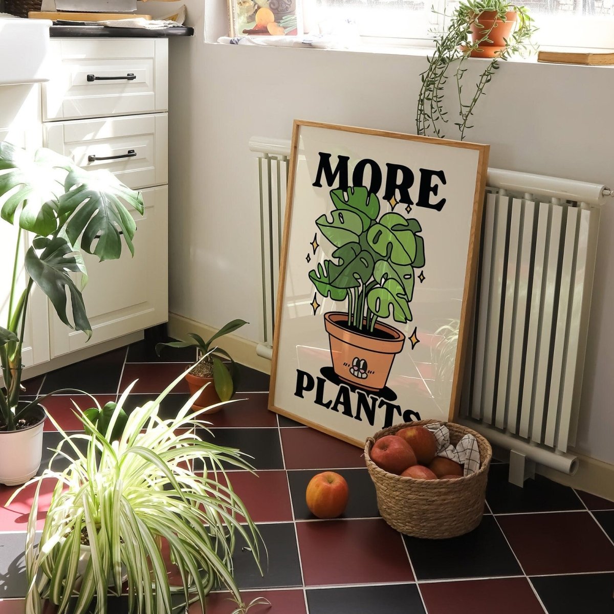 'More Plants' Print - Art Prints - Kinder Planet Company