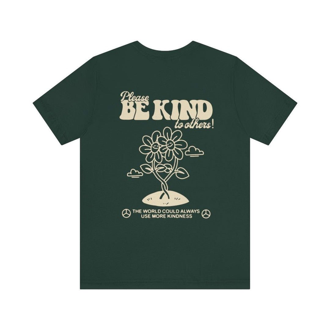 'Please Be Kind To Others' Preppy Tshirt - T-shirts - Kinder Planet Company