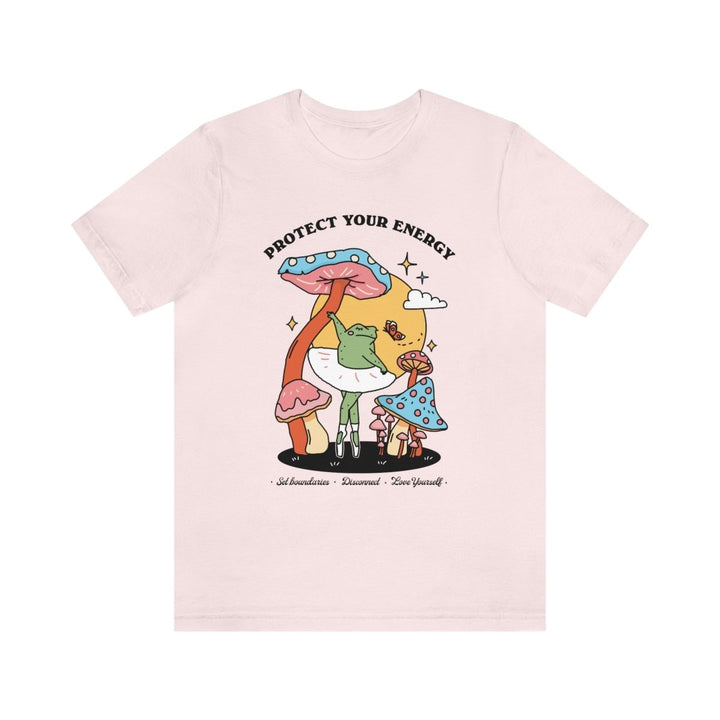 'Protect Your Energy' Frog Tshirt - T-shirts - Kinder Planet Company