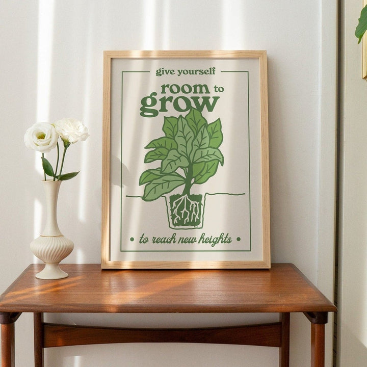 'Room To Grow' Botanical Print - Art Prints - Kinder Planet Company
