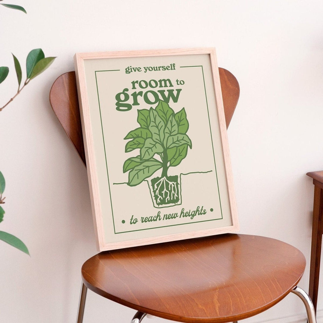 'Room To Grow' Botanical Print - Art Prints - Kinder Planet Company