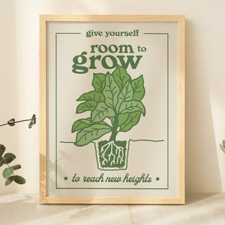 'Room To Grow' Botanical Print - Art Prints - Kinder Planet Company