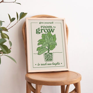 'Room To Grow' Botanical Print - Art Prints - Kinder Planet Company