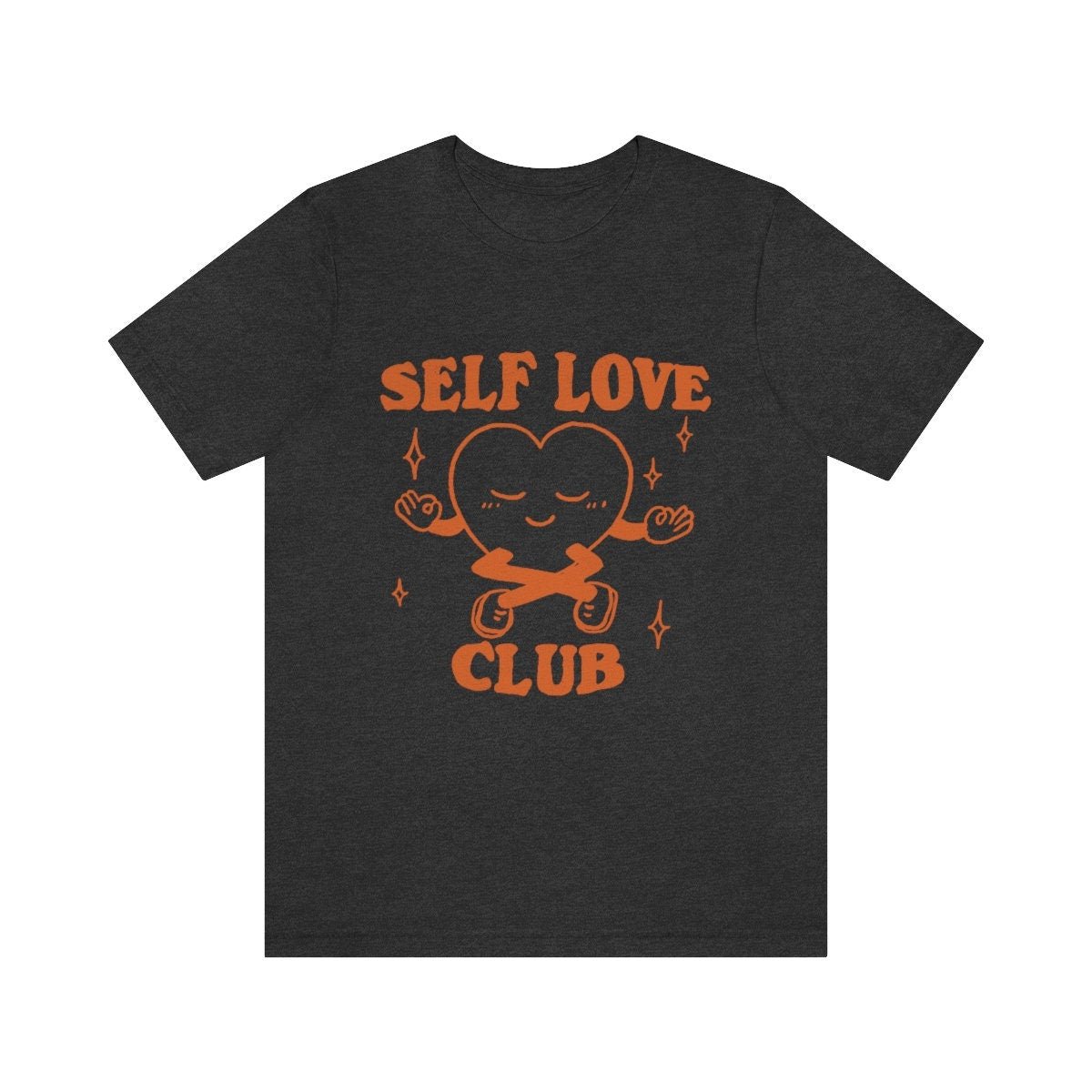 'Self Love Club' Trendy Tshirt - T-shirts - Kinder Planet Company