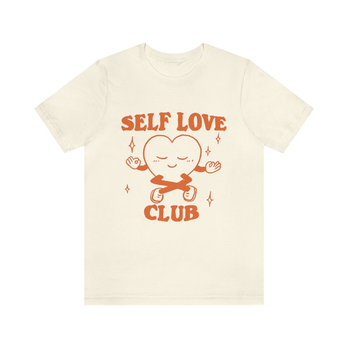 'Self Love Club' Trendy Tshirt - T-shirts - Kinder Planet Company