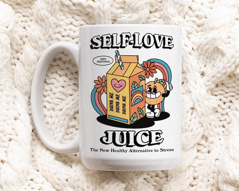 'Self Love Juice' Mug - Mugs - Kinder Planet Company