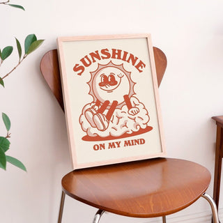 'Sunshine On My Mind' Print - Art Prints - Kinder Planet Company