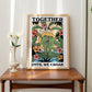 'Together Until We Croak' Tropical Frog Print - Art Prints - Kinder Planet Company